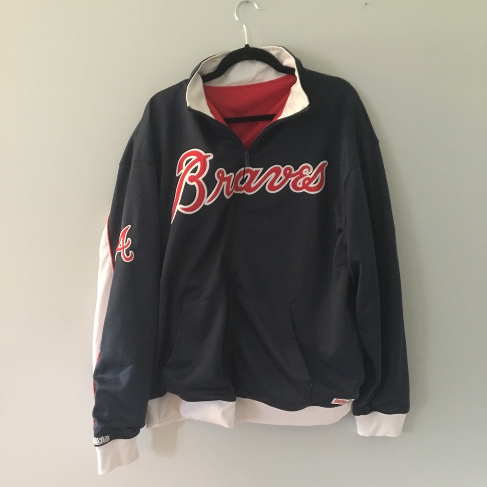 Authentic Braves track jacket